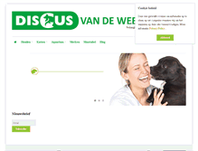 Tablet Screenshot of huisdierenspeciaalzaak.com